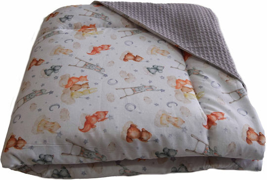 Decocraft Babydecke Wickeltücher für Kinderzimmer Night Sky 90x90cm