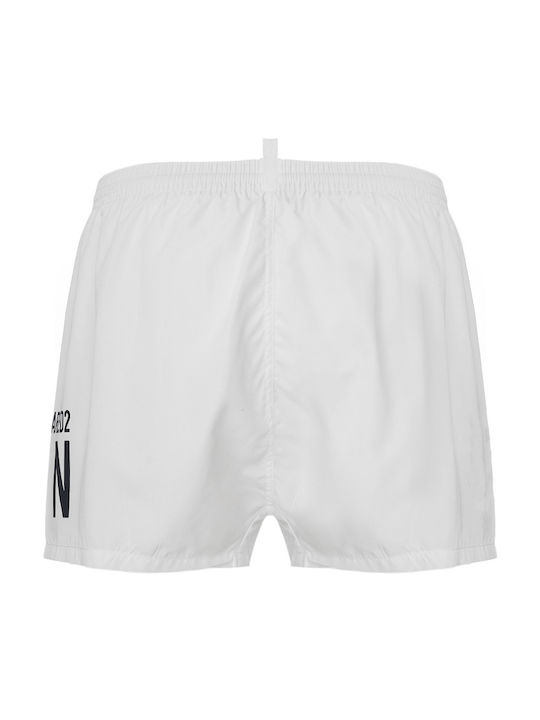 Dsquared2 Men's Swimwear Shorts white