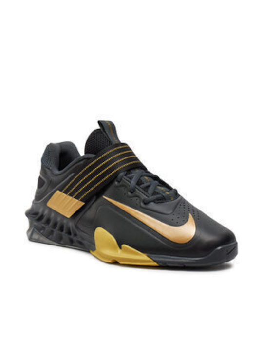 Savaleos Ανδρικά Αθλητικά Παπούτσια Crossfit Black / Metallic Gold / Anthracite