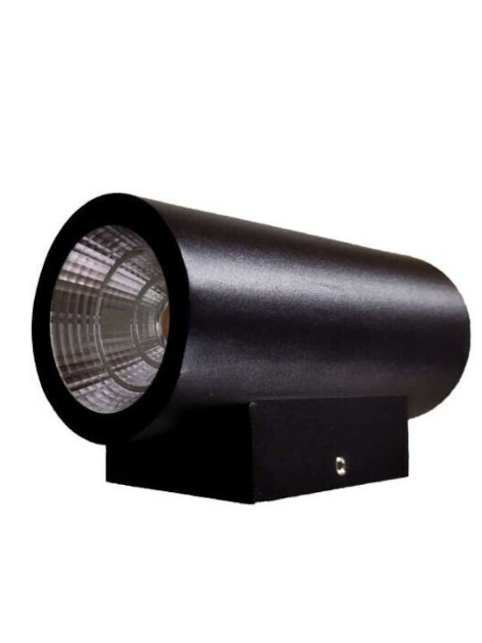 Leggenda Wandmontiertes Außen-Spotlight IP65 Doppelstrahl 6x7.5x13εκ.
