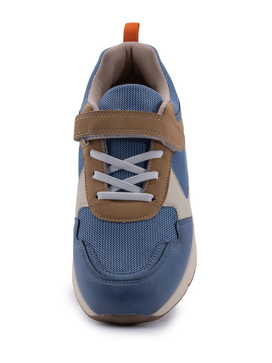 Παιδικά Sneakers με Σκρατς Μπλε
