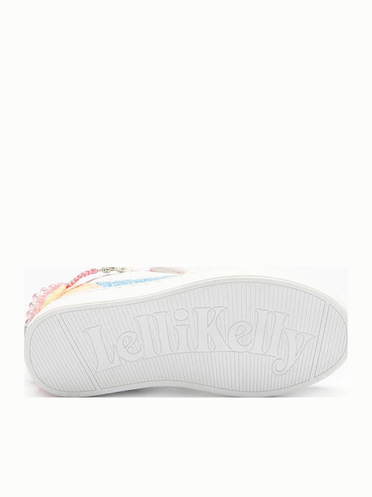 Kids Sneakers Anatomic with Scratch Bianco / Giallo