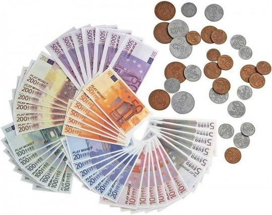 Goki Χαρτονομίσματα & Κέρματα για 3+ Ετών 116τμχ