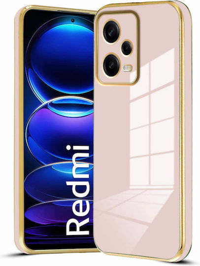 Bodycell Plated Back Cover Σιλικόνης με Λουράκι Χρυσό (Xiaomi 12 Pro)