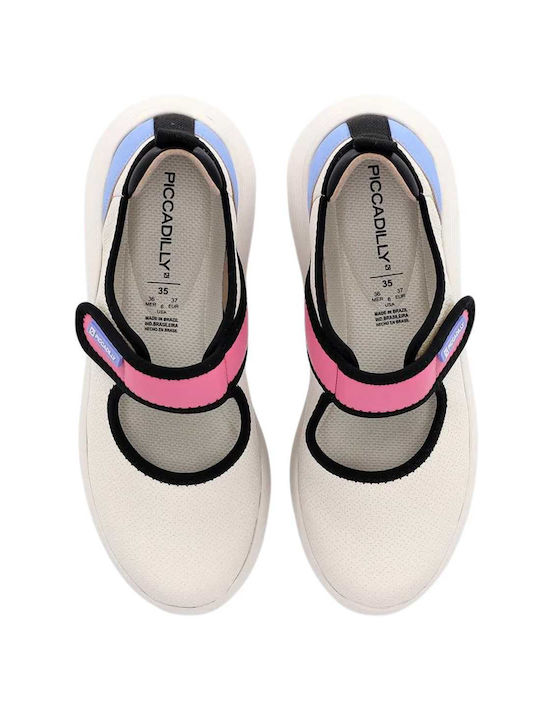 Piccadilly Ballerinas White