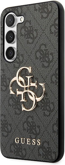 Guess Back Cover Plastic Durable Gray (Galaxy S23 FE)