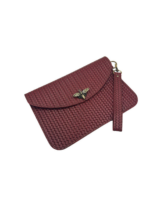 ByLeather Leather Women's Envelope Red