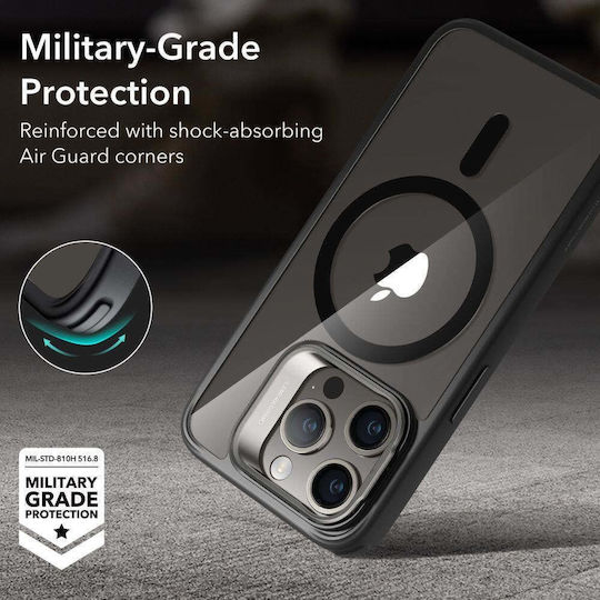 ESR Classic Kickstand Back Cover Σιλικόνης 1.3mm Διάφανο (iPhone 15 Pro)