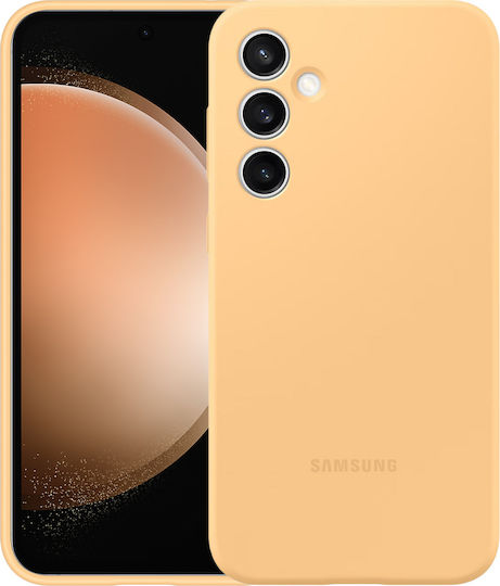 Samsung Back Cover Σιλικόνης Πορτοκαλί (Galaxy S23 FE)