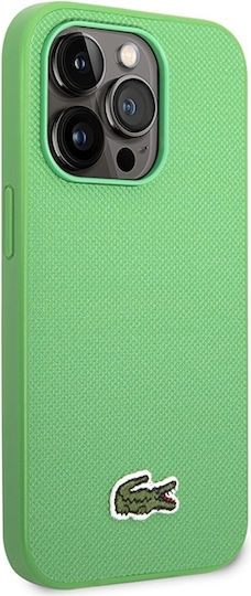 Lacoste Iconic Petit Pique Magsafe Back Cover Πλαστικό Πράσινο (iPhone 14 Pro Max)