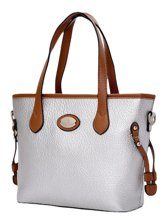 Bag to Bag Damen Tasche Schulter Silber