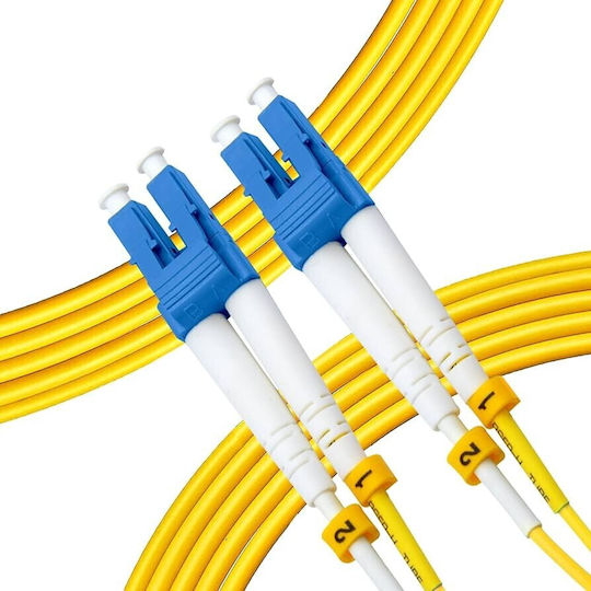 Lindy Optical Fiber Cable 15m Yellow