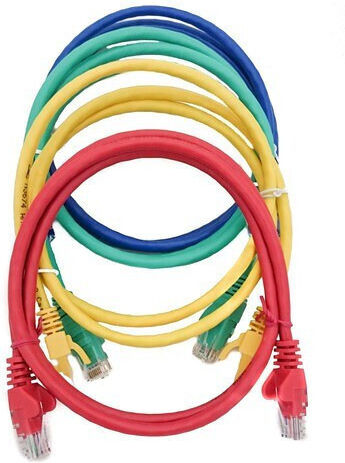 Intellinet S/FTP Cat.6a Gigabit Network Cable Ethernet 3m Green