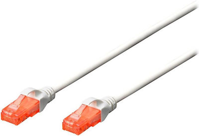 Digitus U/UTP Cat.6 Καλώδιο Δικτύου Ethernet 0.5m Γκρι 10τμχ