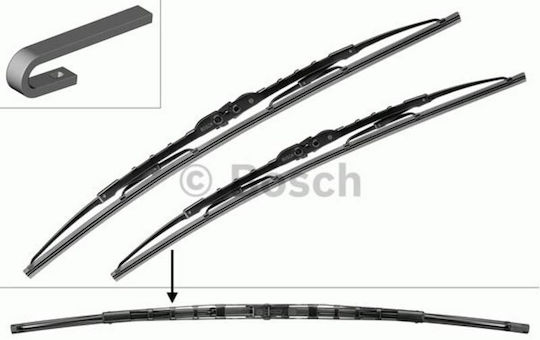 Bosch TWIN Set Frontal Lamele Ștergătoare Auto 600mm/530mm