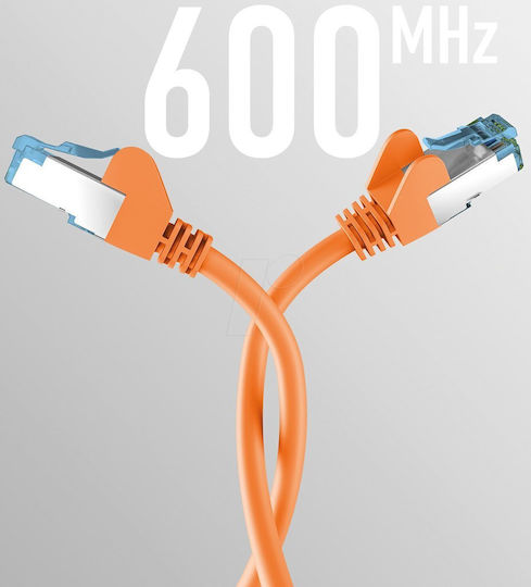 EFB U/UTP Cat.7 (10Gbps) Cablu De Rețea Ethernet 50m Portocaliu