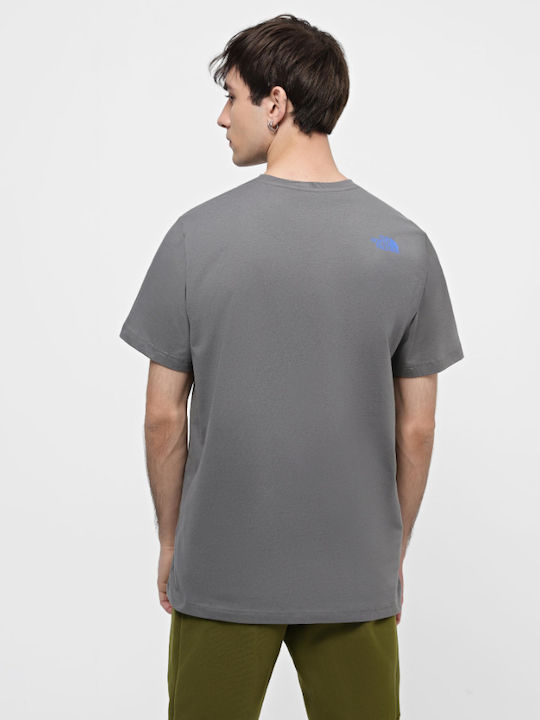 The North Face Ανδρικό T-shirt Κοντομάνικο Smoked Pearl