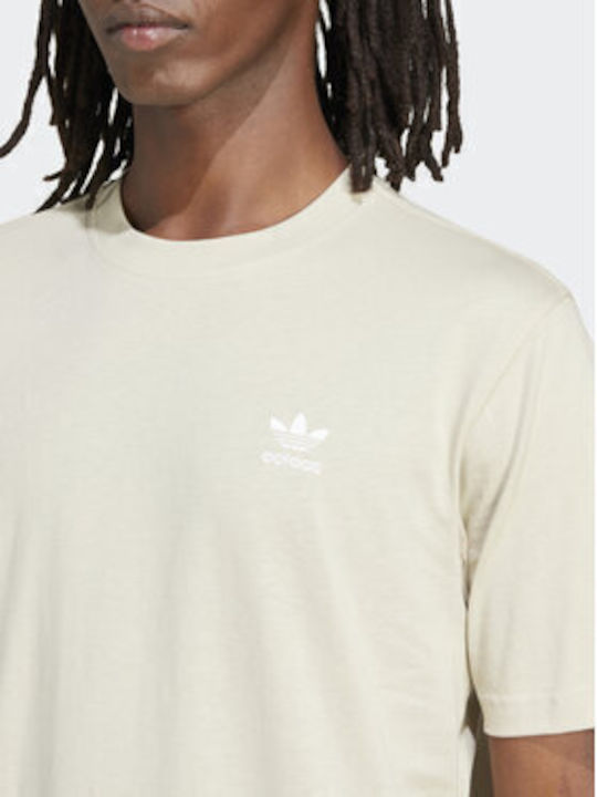 Adidas Trefoil Ανδρικό T-shirt Κοντομάνικο Μπεζ