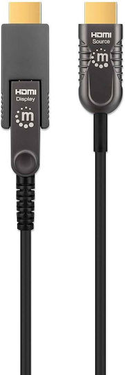 Manhattan HDMI Cable Male - HDMI Male 20m Black