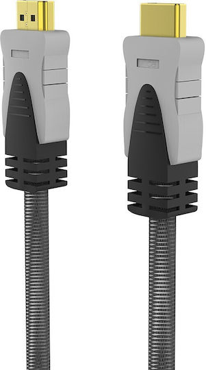 Inca HDMI 2.0 Premium High Speed 4K 60Hz HDR Cable HDMI Male - HDMI Male 10m Black