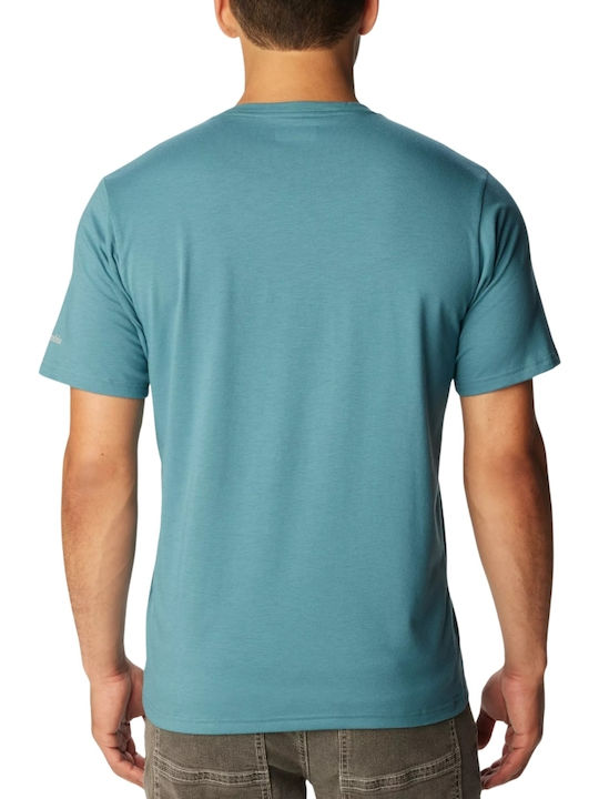 Columbia Sun Trek T-shirt Petrol Blue