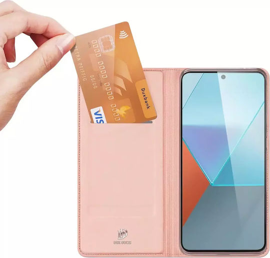 Dux Ducis Skin Pro Book Πλαστικό Ροζ (Redmi Note 13 Pro 5G / Poco X6)