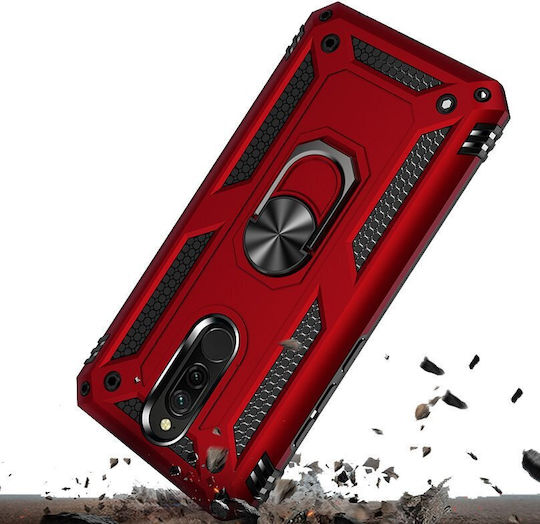 Erbord Back Cover Μεταλλικό Κόκκινο (Redmi 8Honor 8A)