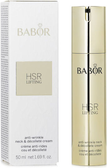 Babor HSR Lifting Light Cremă de Față Tonifiere pentru Gât și Decolteu cu Pantenol 50ml