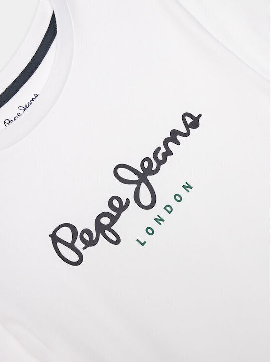 Pepe Jeans Παιδικό T-shirt White