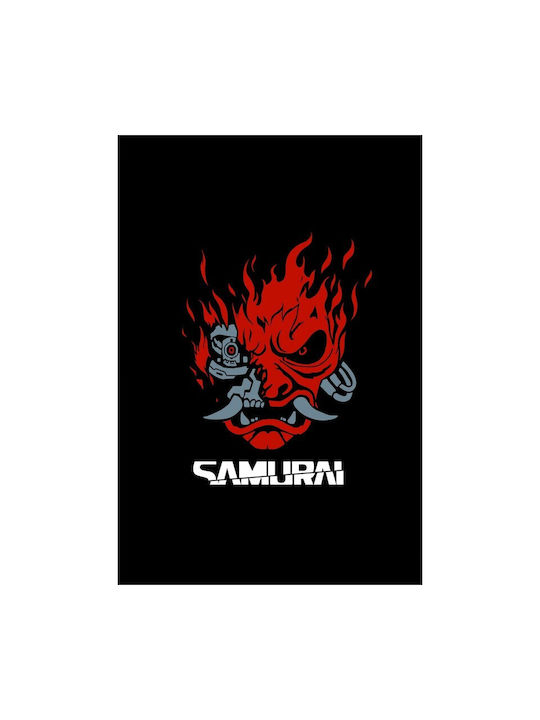 Cyberpunk 2077 Samurai Logo Tablou pe Pânză 80x50cm