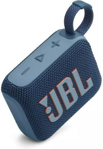 JBL Go 4 Waterproof Bluetooth Speaker 4.2W with Battery Life up to 7 hours Blue