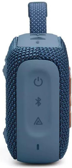 JBL Go 4 Waterproof Bluetooth Speaker 4.2W with Battery Life up to 7 hours Blue