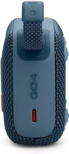 JBL Go 4 Waterproof Bluetooth Speaker 4.2W with Battery Life up to 7 hours Blue