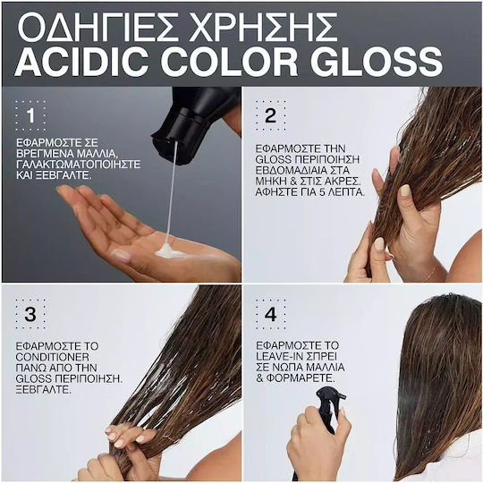 Redken Acidic Color Gloss Шампоан Възстановяване/Подхранване и Хидратация за Боядисана Коса 300ml