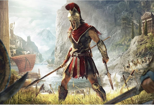 Assassins Creed Odyssey Lance Pe Pânză 80x50 cm