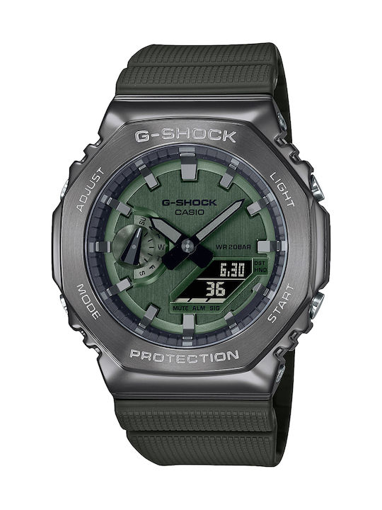 Casio G-Shock Ρολόι Μπαταρίας με Καουτσούκ Λουράκι