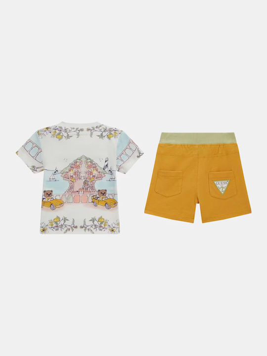 Guess Kids Set with Shorts Summer 2pcs Multicolour