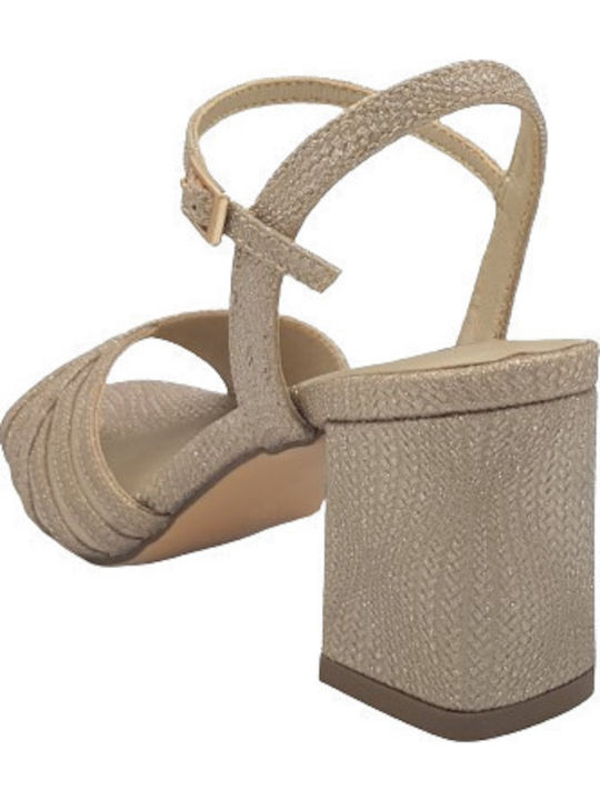 Sandalen Gold