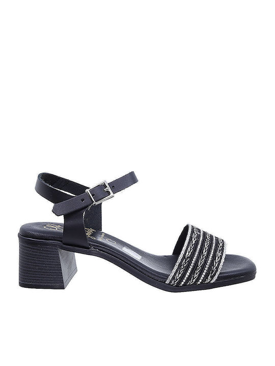 Leather Sandals Black