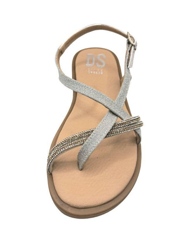 Ds Kinder Sandalen Silber