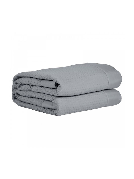 Das Home 9635 Coverlet Queen Size Microfiber Gray 220x240cm