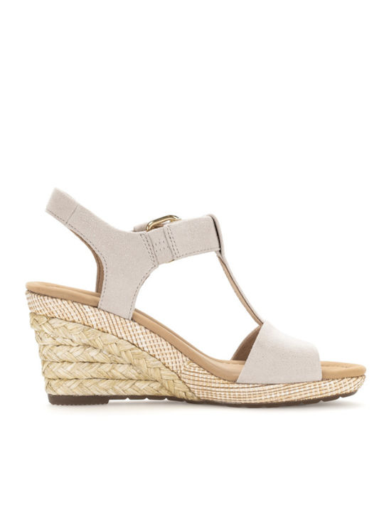 Anatomische Damenplattformen Beige