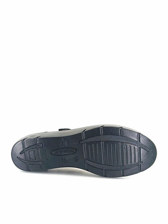 Anatomic Leather Ballerinas Black