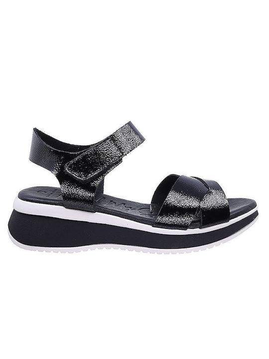 Oh My Sandals Platforme dama Negre