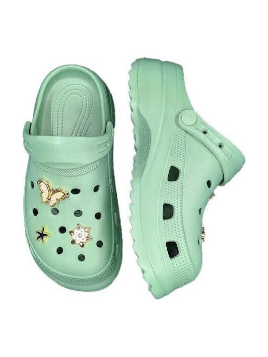 Sonimix Sonimix Damen Clogs Grün