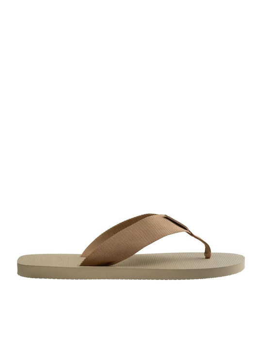 Urban Basic Men's Flip Flops Beige