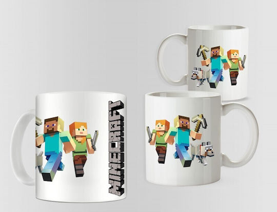 Minecraft Cană Ceramică Multicoloră 330ml 1buc