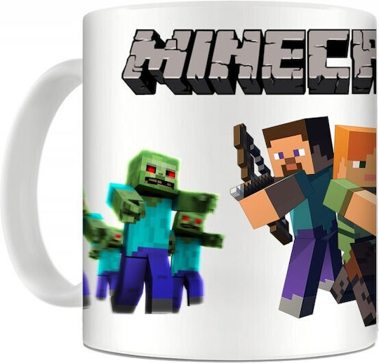 Minecraft Κούπα Κεραμική Πολύχρωμη 330ml 5947500001692
