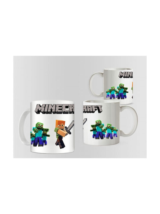 Minecraft Κούπα Κεραμική Πολύχρωμη 330ml 5947500001685