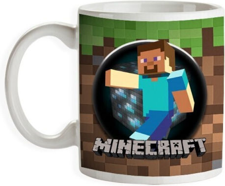 Minecraft Κούπα Κεραμική Πολύχρωμη 330ml 5947500000664